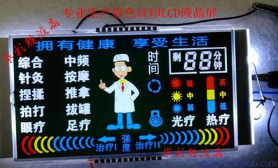 空氣質量檢測儀LCD液晶顯示屏斷碼屏圖片大全 華彩勝技術解析